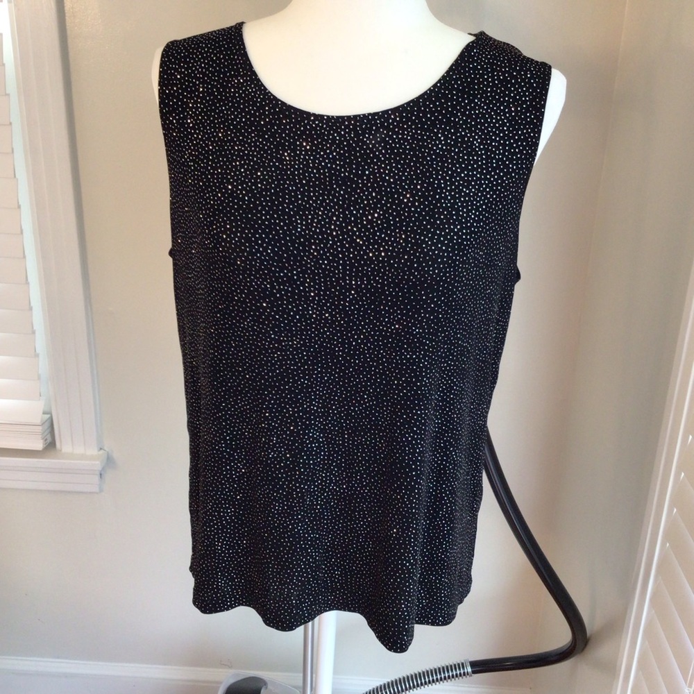 Citiknit Sleeveless Sparkly Top